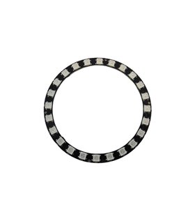 Светодиодный модуль RGB WS2812 5050 круг 24 диоды (17666)