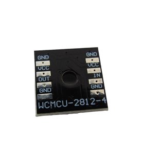 Светодиодный модуль RGB WS2812 5050 квадрат 4 диоды (17663)