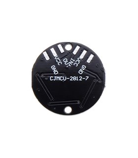 Светодиодная встроенная полноцветная подсветка 7 светодиодов WS2812 5050 RGB (17553)