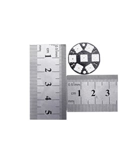 Светодиодная встроенная полноцветная подсветка 7 светодиодов WS2812 5050 RGB (17553)