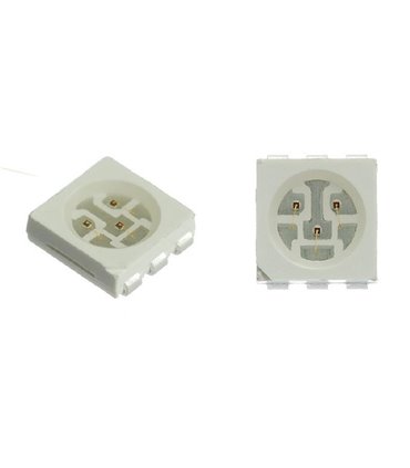 Светодиоды SMD 5050 RGB 10шт (12612)