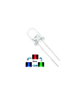 Светодиод LED F5 Ф5 5мм Flash Long медленный мигающий длинный (14740)