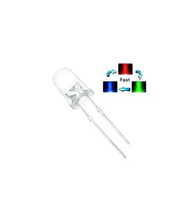 Светодиод LED F5 Ф5 5мм Flash Fast мигающий быстро (14744)