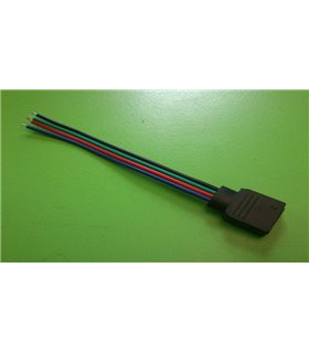 Коннектор LED светодиодной ленты RGB мама 4 pin (11355)