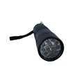Фонарь ультрафиолетовый мини УФ фонарик 9*LED 395-400nm (18832)