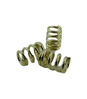 Позолоченная пружина на минус батареи фонаря P70 (18912)