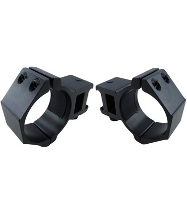 Кронштейн держатель для фонарика прицела алюминий 35мм пара (18906)