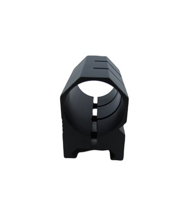 Зажим для фонарика прицела алюминий 25мм на планку 20мм (18904)