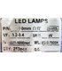 Светодиод LED F10 10мм белый (18486)