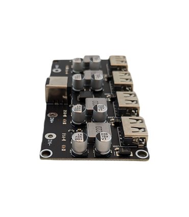 Понижающий преобразователь QC2.0 QC3.0 USB 4*USB (19343)