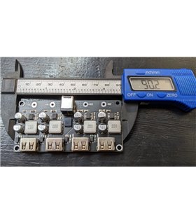 Понижающий преобразователь QC2.0 QC3.0 USB 4*USB (19343)