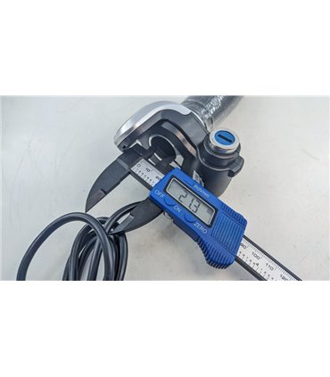 Комплект ручка газа с индикатором заряда и замком зажигания 48V (15194)