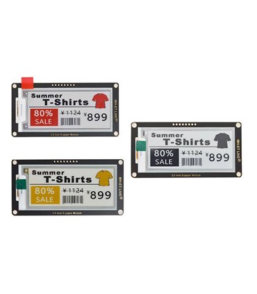Дисплей электронной бумаги размер 2.9 дюйма SPI (17868)