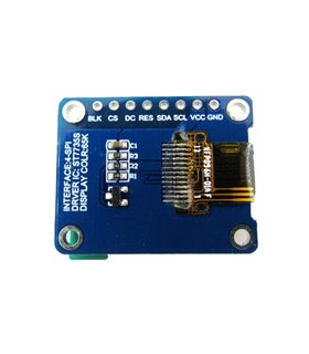 Дисплей цветной экран HD SPI OLED ST7735 0.96 дюймов (17933) Дисплей цветной экран HD SPI OLED ST7735 0.96 дюймов (17933)