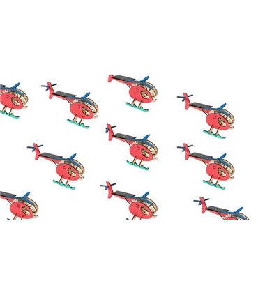 Детский конструктор DIY STEM-образование Вертолет (16473)