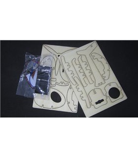 Детский конструктор DIY STEM-образование Вертолет (16473)