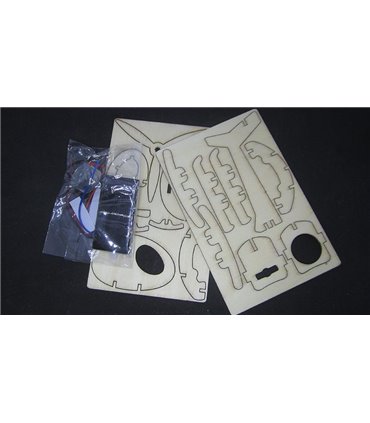 Детский конструктор DIY STEM-образование Вертолет (16473)