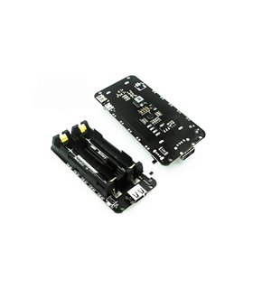 Держатель для двух аккумуляторов 18650 v3 для Raspberry Pi 3 5V (17939)