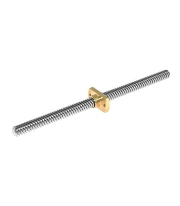 Гайка на четырехзаходный винт T8 шаг 3мм (16824)