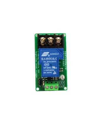 Одноканальный релейный модуль 5V 30A с изоляцией оптопары (17926)