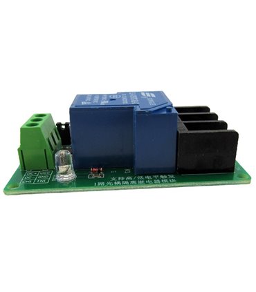 Одноканальный релейный модуль 5V 30A с изоляцией оптопары (17926)