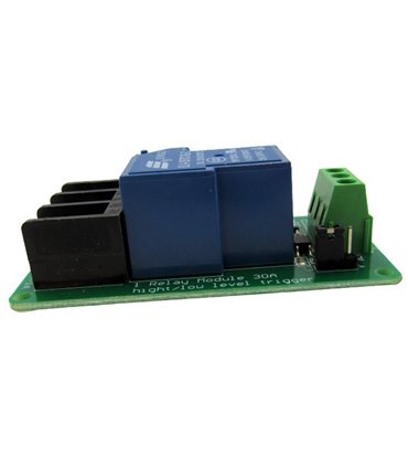 Одноканальный релейный модуль 5V 30A с изоляцией оптопары (17926)