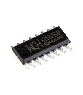 Микросхема передачи данных WCH USB HID CH9328 SMD SOP16 (18165) Микросхема передачи данных WCH USB HID CH9328 SMD SOP16 (18165)