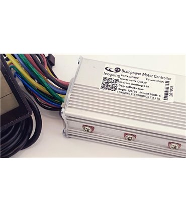 Контроллер электровелосипеда с дисплеем 350W 48V B48 866B-6 (16641)
