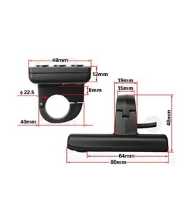 Контроллер электровелосипеда с дисплеем 350W 48V B48 866B-6 (16641)