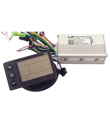 Контроллер электровелосипеда с дисплеем 350W 24V C24 866C-6 (16642)