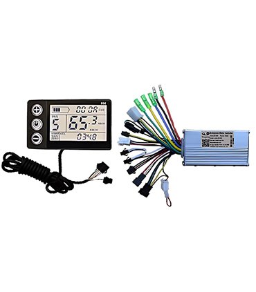 Универсальный контроллер с дисплеем 60V 350W тип B (18667)