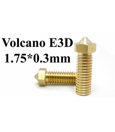 Сопло Volcano для пластика 1.75*0.3mm для 3D-принтера (15393)