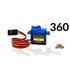 Сервопривод сервомашинка серва Tower Pro SG90 360 градусов Arduino (15515)