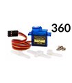 Сервопривод сервомашинка серва Tower Pro SG90 360 градусов Arduino (15515)