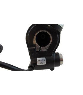 Ручка газа для велосипеда пара 60V с индикатором заряда и замком (18630)