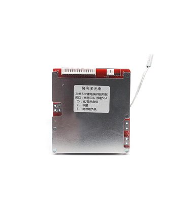 Плата защиты аккумулятора BMS Li-Ion 20S 72V 50A (15793)