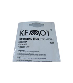 Паяльник Kemot ZD-200C 40W CE LUT0012-2 220V (18994) Паяльник Kemot ZD-200C 40W CE LUT0012-2 220V (18994)