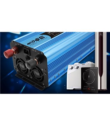 Домашний UPS ИБП инвертор чистая синусоида 220V 4500W 12V (19169)