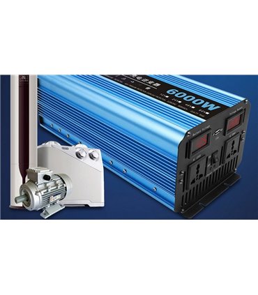 Домашний UPS ИБП инвертор чистая синусоида 220V 4500W 12V (19169)