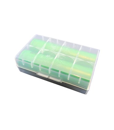 Пластиковый бокс кейс держатель 2x18650 (10176)
