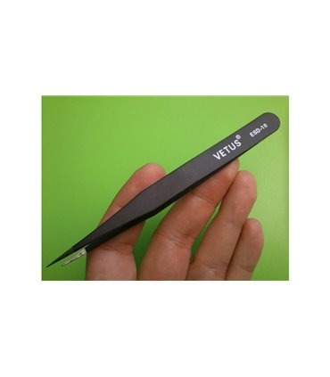 Пинцет антистатический антимагнитный Vetus ESD-10 (11075)