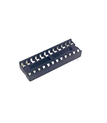Панелька для микросхем IC гнездо dip-24pin (10419)