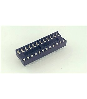 Панелька для микросхем IC гнездо dip-24pin (10419)