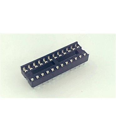 Панелька для микросхем IC гнездо dip-24pin (10419)