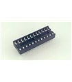 Панелька для микросхем IC гнездо dip-24pin (10419)