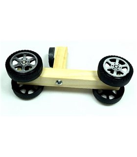 STEM-конструктор механическая движущейся тележка, приводимая в движение силой притяжения или отталкиванием магнитов (16467)