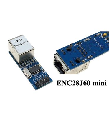 Mini ENC28J60 Ethernet LAN Network Module for Arduino SPI AVR PIC LPC STM32 (15345)