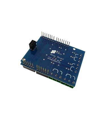 Модуль реле 4-канальный 5V плата расширения HIR-4102-L-5V для Arduino (17555)