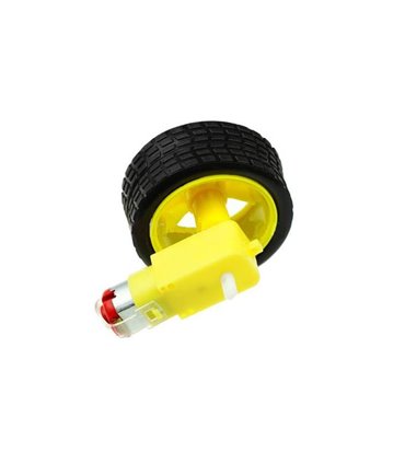 Колесо мотор редуктор для машинки Arduino (12074)