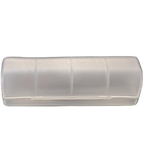 Бокс для хранения аккумуляторов 18650 пластик (19360)